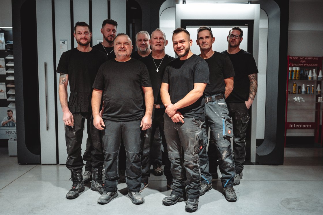 Montage Gruppenbild